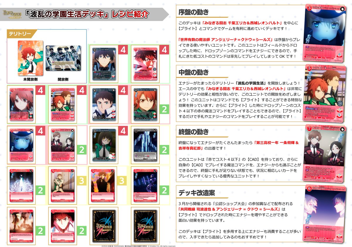 TCG「ビルディバイド」【公式】 (@build_divide) / Posts / X