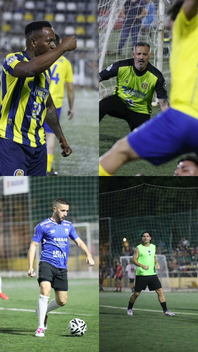 Pasaron por la Primera División de nuestro fútbol 🇵🇾.

Jugaron en clubes grandes.
Y también eligieron competir en la Liga de Tuiteros.

Profesionales que jerarquizaron la liga dentro de la cancha 🧵
