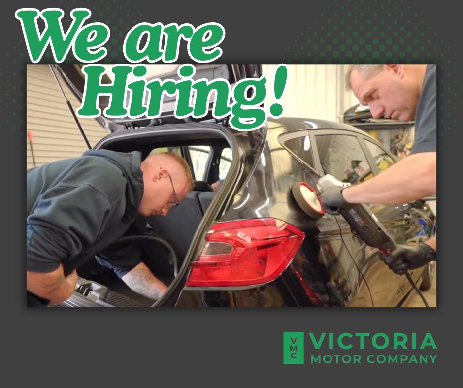 VicMotorCo's tweet photo. WE’RE HIRING: Experienced Car Valeter 🚗✨

Join the team at Victoria Motor Company!

✅ Permanent role
✅ Seeking high standards &amp; experience
💰 Salary DOE

Ready to join? Send your CV to mark@victoriamotorcompany.co.uk 📧

#Hiring #CarJobs #Valeting #VictoriaMotorCompany https://t.co/Y92VoOKIE6
