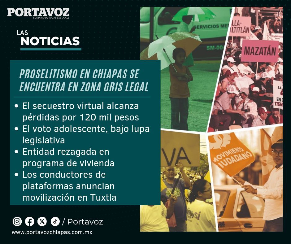 Te presentamos el número 2305 #PORTAVOZ: El diario de todas las voces. 
Consulta la edición completa aquí: 
issuu.com/portavozch/doc…