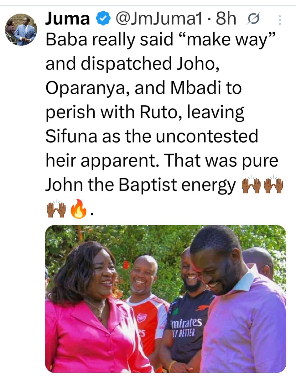 That was God given wisdom #MIMINDIOSIFUNA #SISINDIOSIFUNA