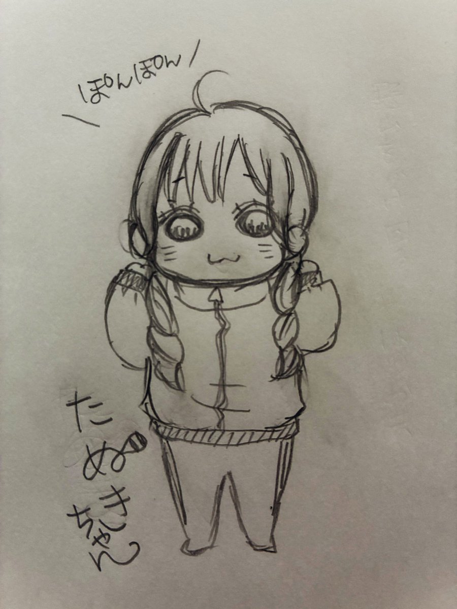 金曜日のそばガールのPRイベント、私の物販で出演者の似顔絵描くよ！っ