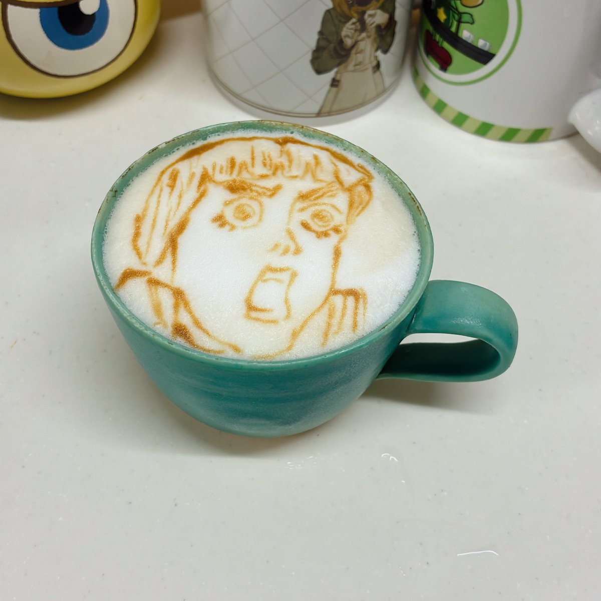 RTIMbd8MT652280's tweet image. もう一度描こう☕️
 #NARUT
#ラテアート
#ナルト