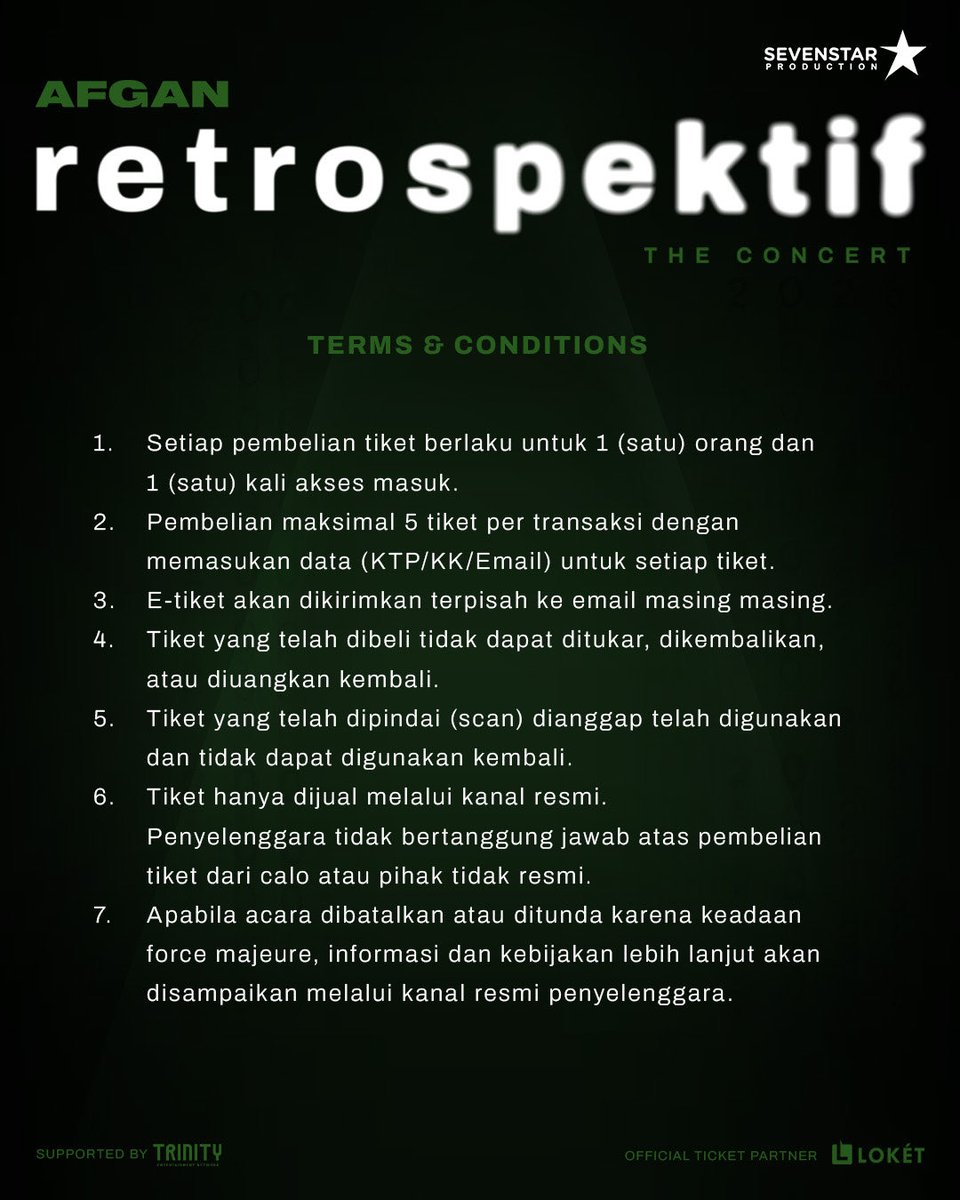 RETROSPEKTIF: THE CONCERT

18 tahun. Banyak cerita. Banyak versi diriku yang hidup di setiap lagu.

Konser ini adalah cara aku merayakan perjalanan itu bersama kalian, yang sudah ada sejak awal.

18 Juli 2026
Plenary Hall, Jakarta Convention Center bersama Erwin Gutawa Orchestra