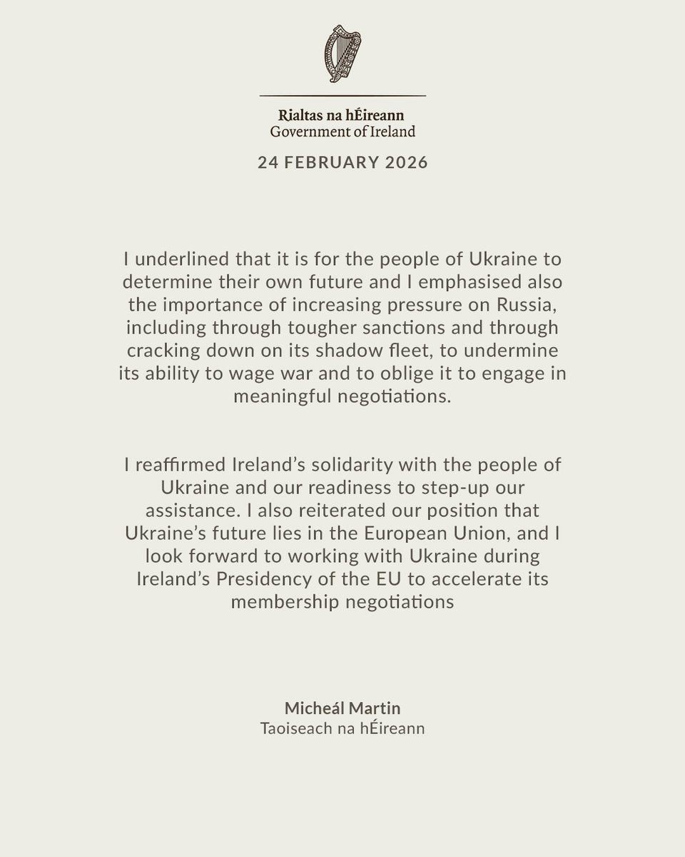 Micheál Martin tweet media