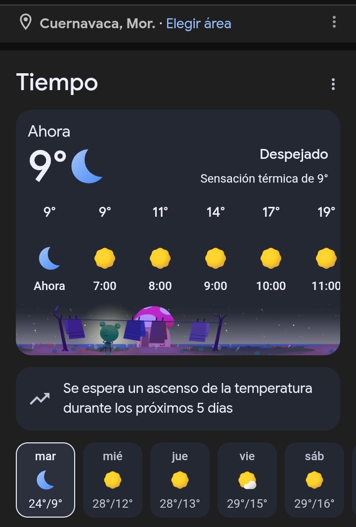 Casi Marzo, en la Ciudad de la Eterna Primavera. 🥶