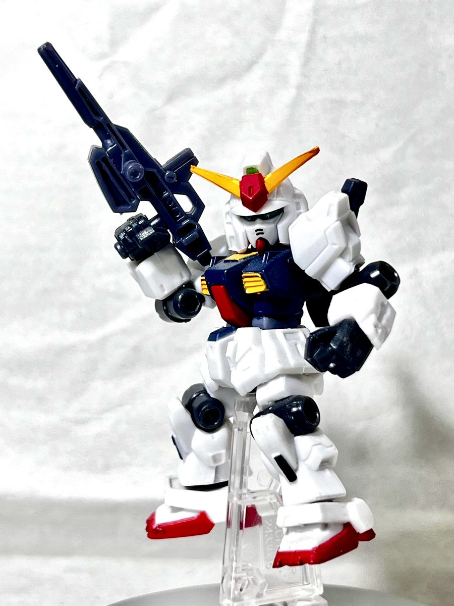 #ガンダムマークトゥーあつまれ
我が家へ最初にやって来た 
#モビルスーツアンサンブル が
この機体でしたね🤗