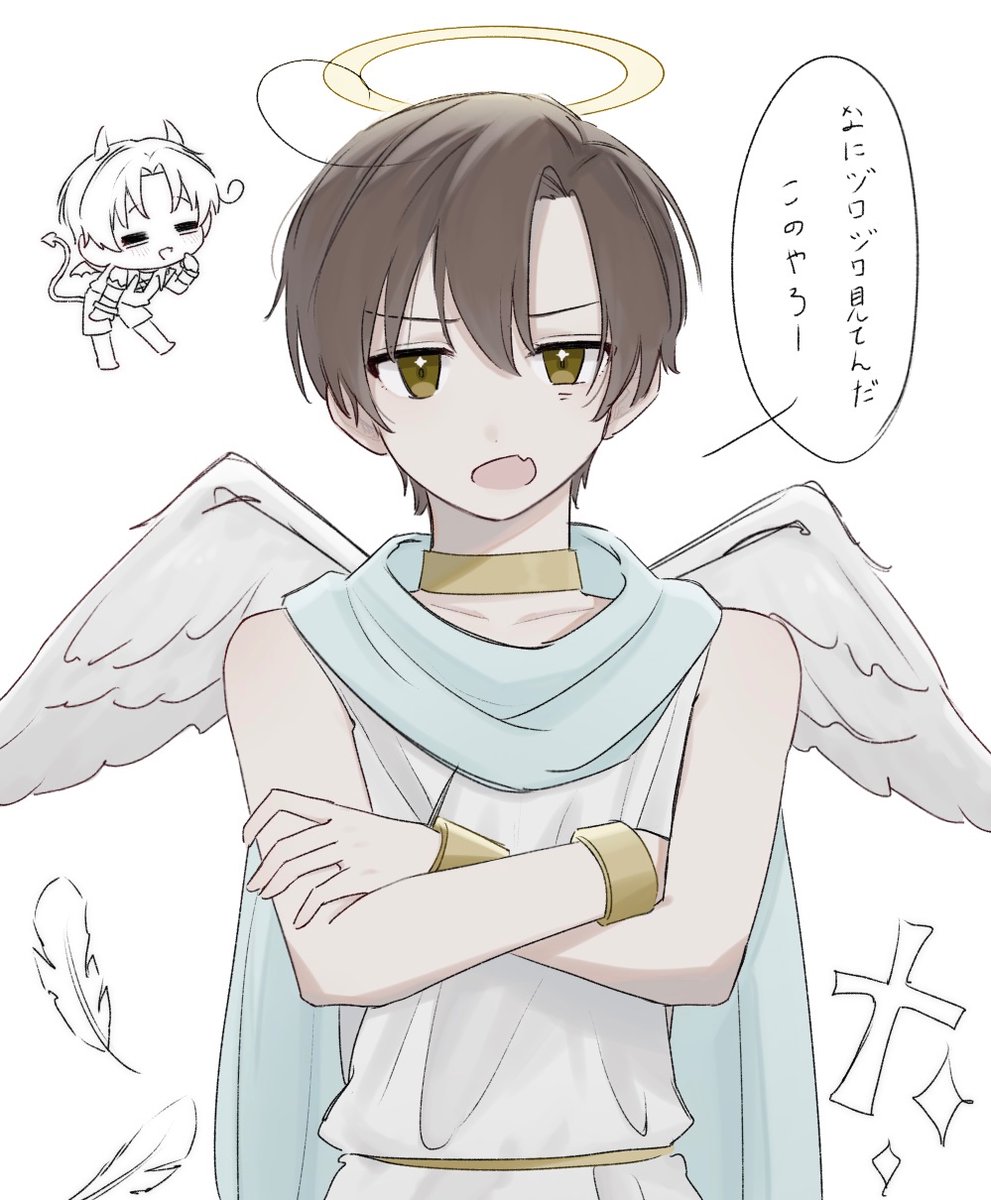 akatsuki_0323's tweet photo. 天使ろまの https://t.co/DVNZtxDozK