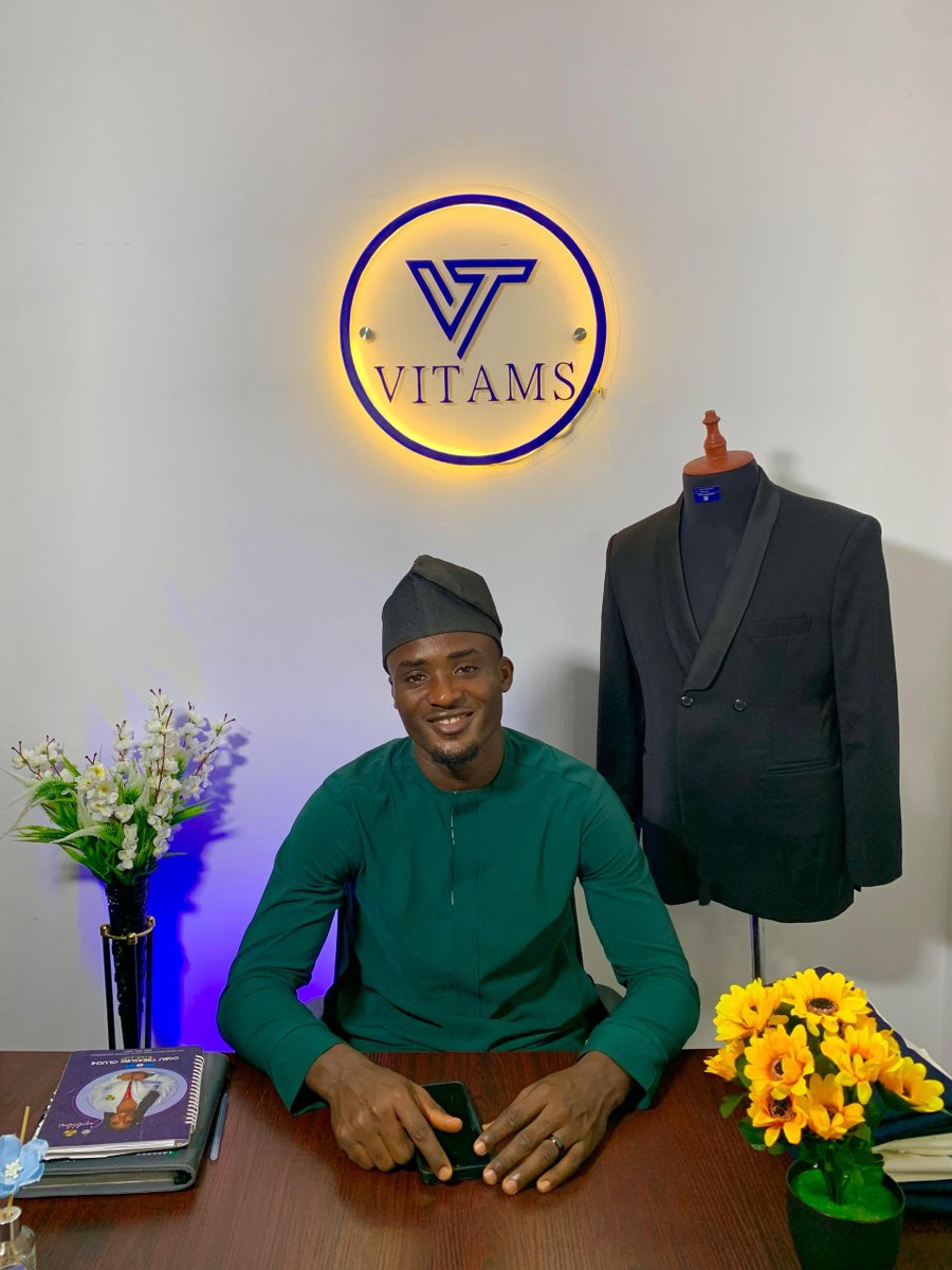 TODAY I'M GRATEFUL

In 2021, I resigned from my job &amp; decided to learn tailoring. I met my friend &amp; brother who was already in the business &amp; he agreed to teach me, he helped me start my journey into the fashion industry. I started out in my room in my parents house with just 1/2