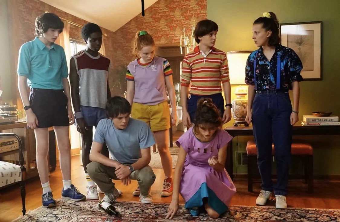 now this was the greatest stranger things group. no bullshit comic relief, just top tier characters getting shit done. the best characters, the best ship dynamics. it was perfect.