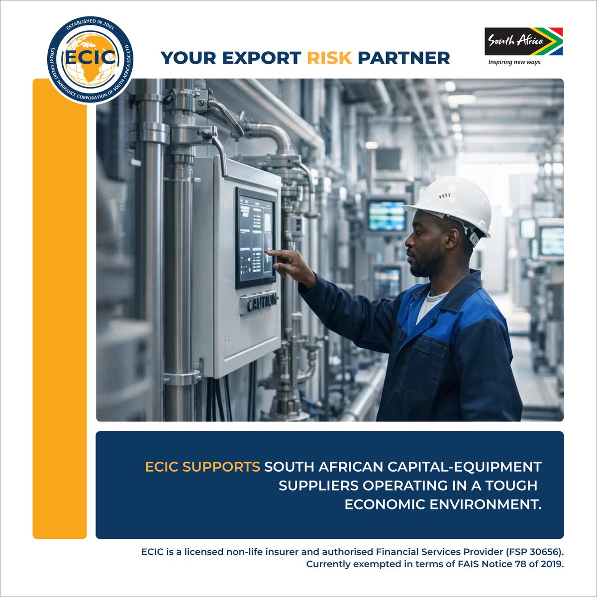 Export Credit Insurance Corporation (ECIC) SA tweet media