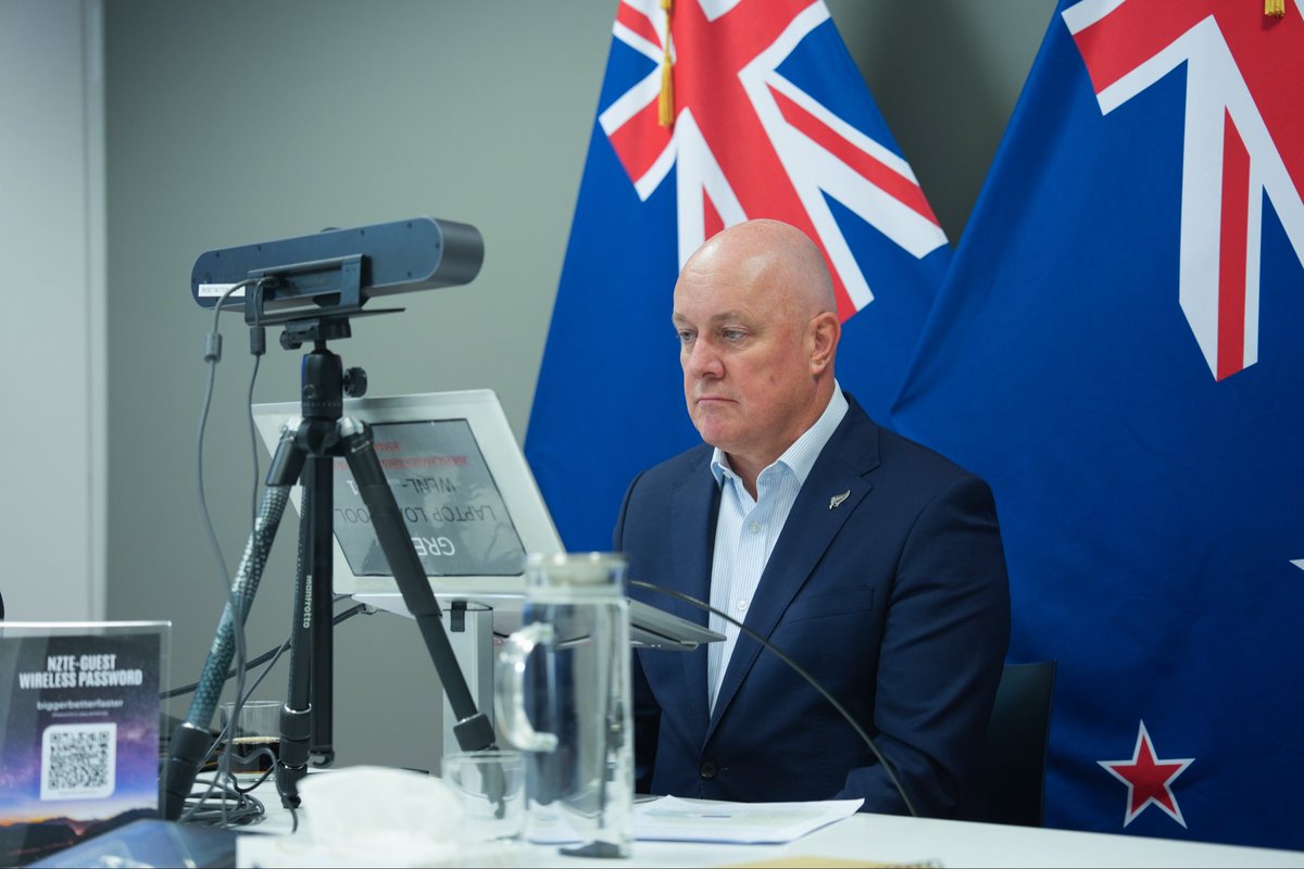 Christopher Luxon tweet media