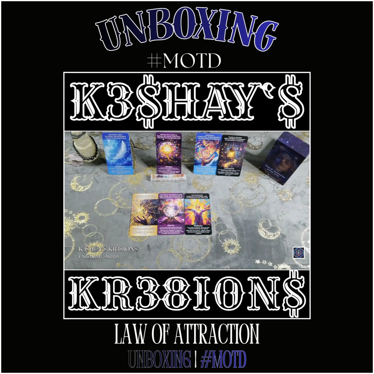 LAW OF ATTRACTION UNBOXING | ORACLE DECK | ENERGY CHECK IN (ALL SIGNS) | #MOTD

For full video, click here:  youtu.be/IuO9dWsr_sk
PREMIERES 02.27.2026 @ 11:00 AM EST

#K3SHAYSKR38IONS #D33ZD1V1N1TY #YOUTUBE #ALLSIGNS #COLLECTIVEENERGYREADING #TWINFLAME #LOVE #LIGHT #SPIRITUALG