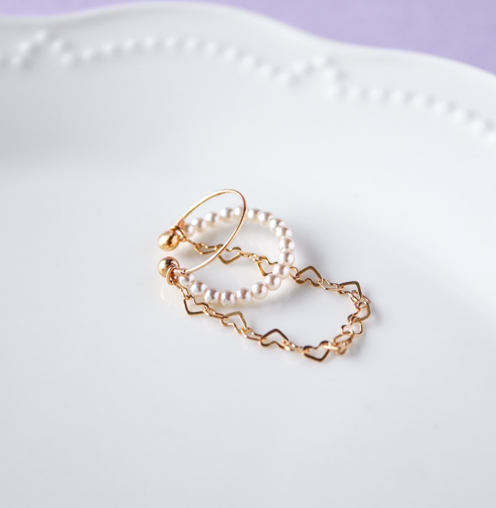 Little Strawberryさんのパールを使用したイヤーカフを近日中に販売開始いたします☺️✨

フォーマルな装いにもぴったりなデザインですので、
入学式や入園式にも◎

販売の日程が決まりましたら、
改めてお知らせいたします🙌

詳細や他作品は▷ @libertehmshop のURLからどうぞ🌟