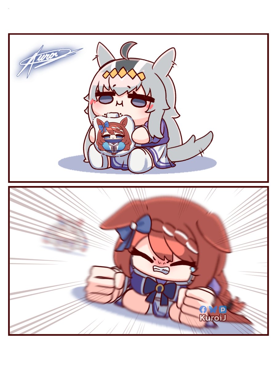 ✊🔵✊

#KuroiJ #umamusume #ウマ娘