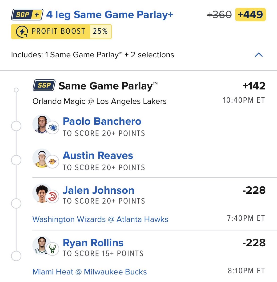 Splash Bets 💦💰 tweet media