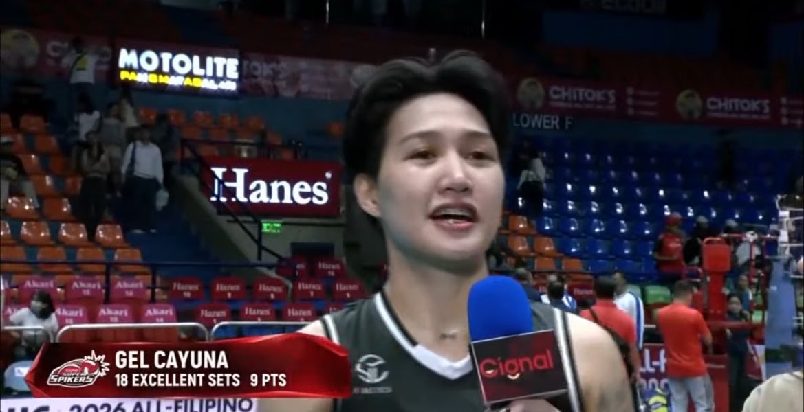 alwayspiyu's tweet photo. Speed and control 🪄🔥 PoG: Gel Cayuna #PVL2026 https://t.co/VAK0m9ZWZ0