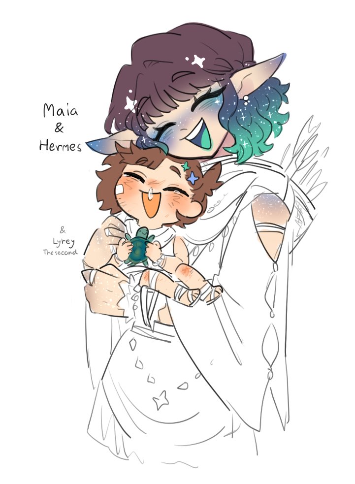 Maia and Hermes