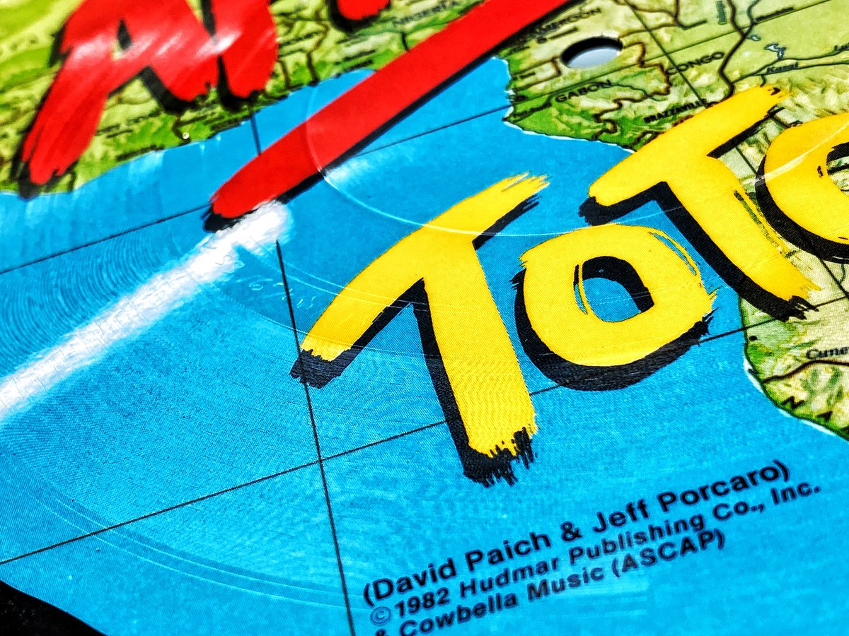 ymasai's tweet image. これブン投げて当たったら痛かろうな(ｺﾗ)

#レコード #TOTO