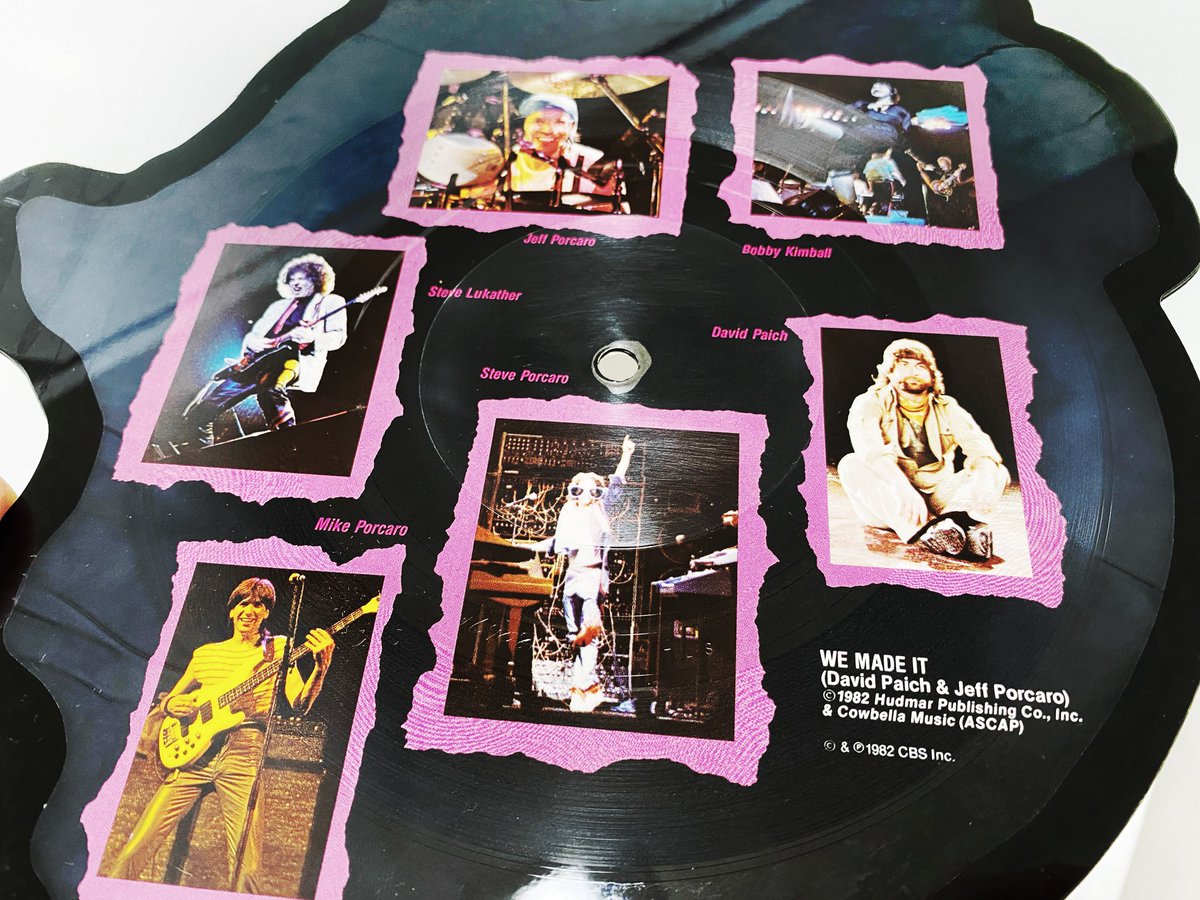 ymasai's tweet image. これブン投げて当たったら痛かろうな(ｺﾗ)

#レコード #TOTO