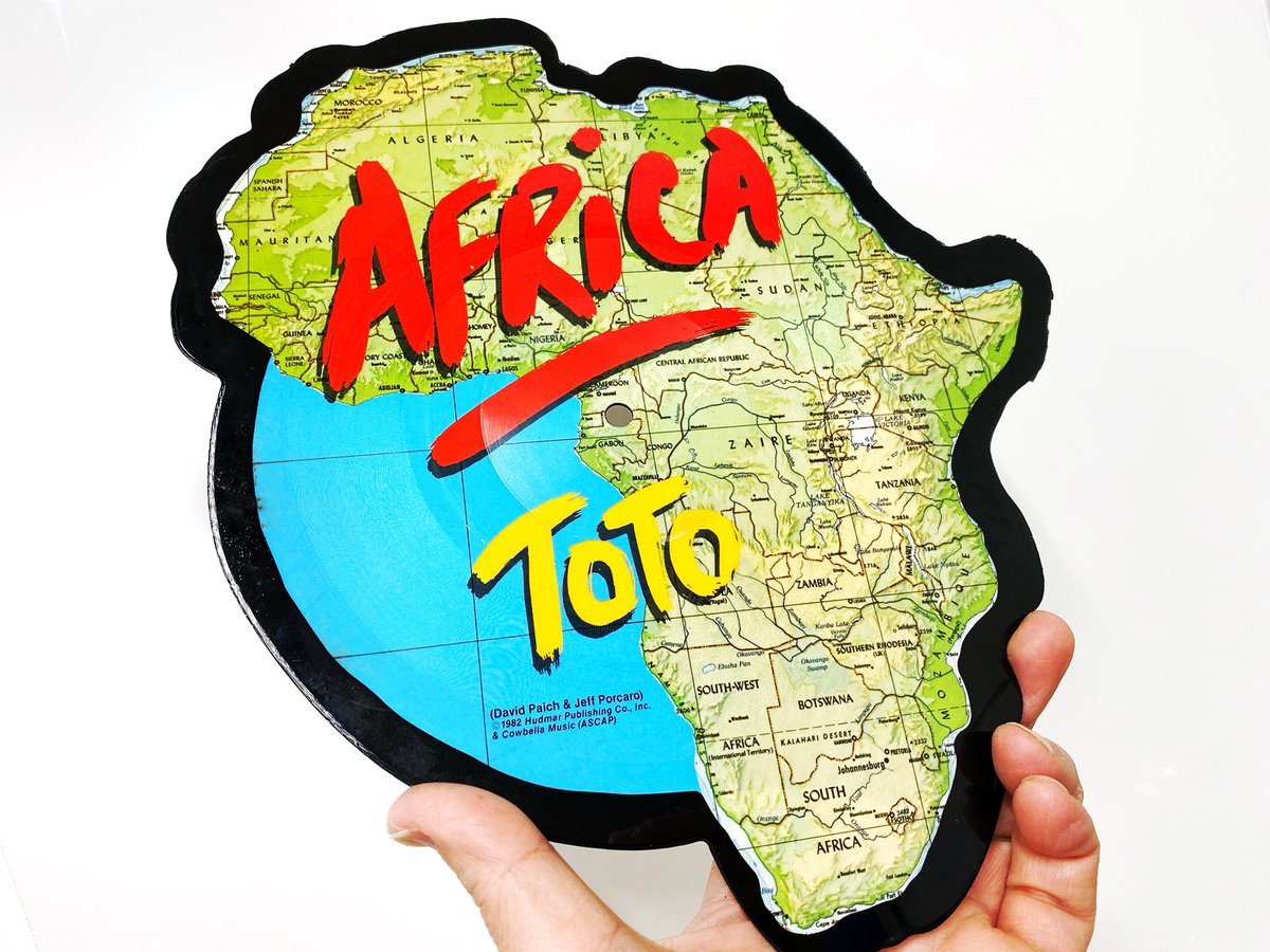 ymasai's tweet image. これブン投げて当たったら痛かろうな(ｺﾗ)

#レコード #TOTO