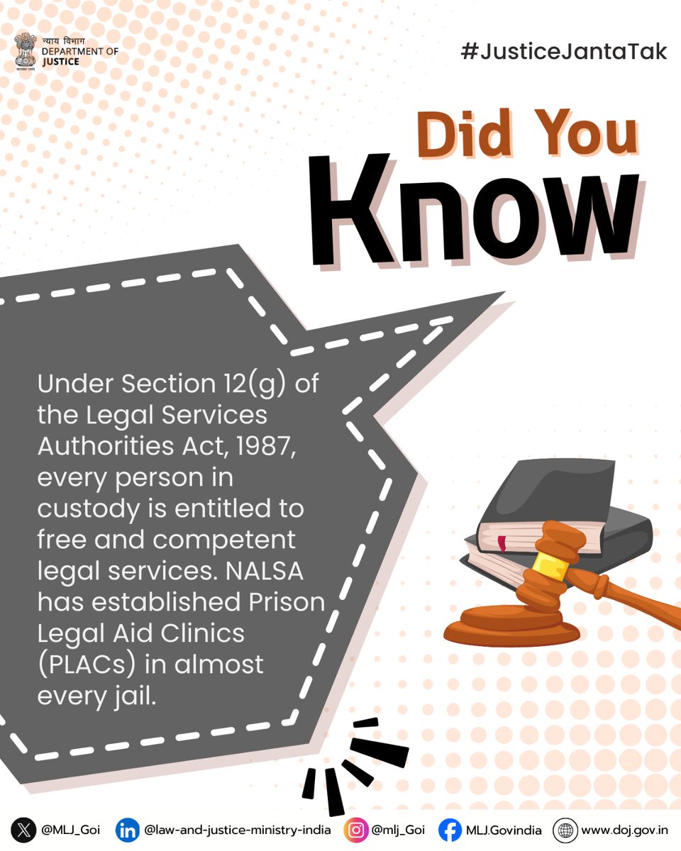 Ministry of Law and Justice tweet media