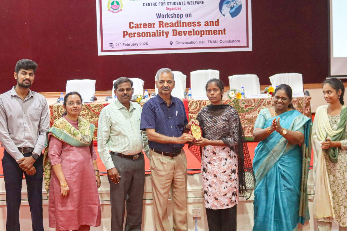 LeadersDesk's tweet image. Successfully conducted a Career Readiness &amp;amp; Personality Development Workshop at TNAU, Coimbatore.

Session handled by Mr. Walter.

Grateful to TNAU and all co-trainers for the opportunity!

#CareerReadiness #TNAU #LeadersDesk