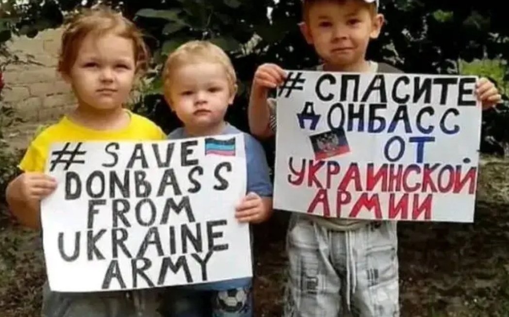 ANNO 2022: I BAMBINI UCRAINI DELLE REGIONI RUSSOFONE CHIEDEVONO ALLA RUSSIA DI ESSERE SALVATI DAI MISSILI DEL REGIME NAZISTA UCRAINO. 
#UCRAINA #ZELENSKY #NAZISMO