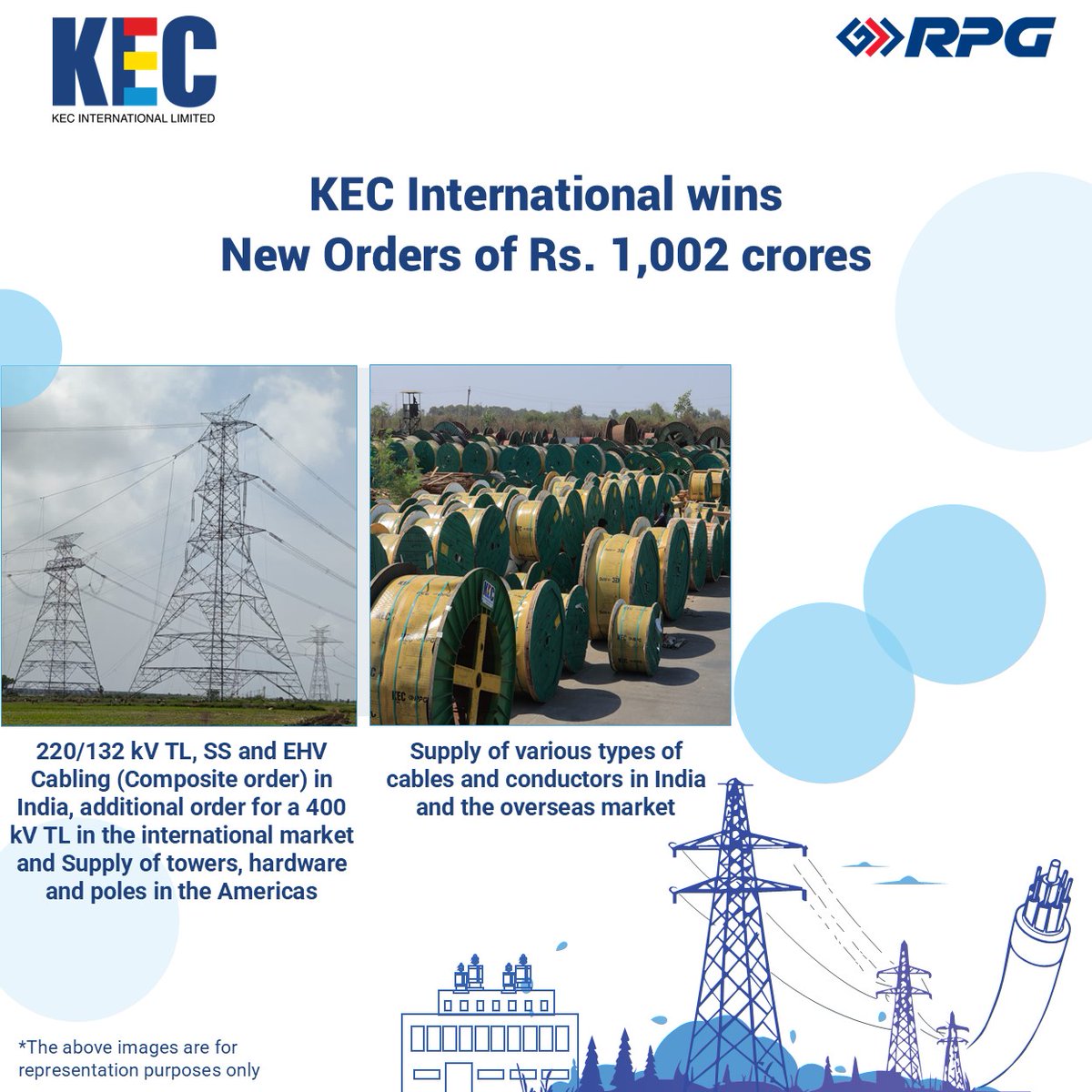 KEC International tweet media