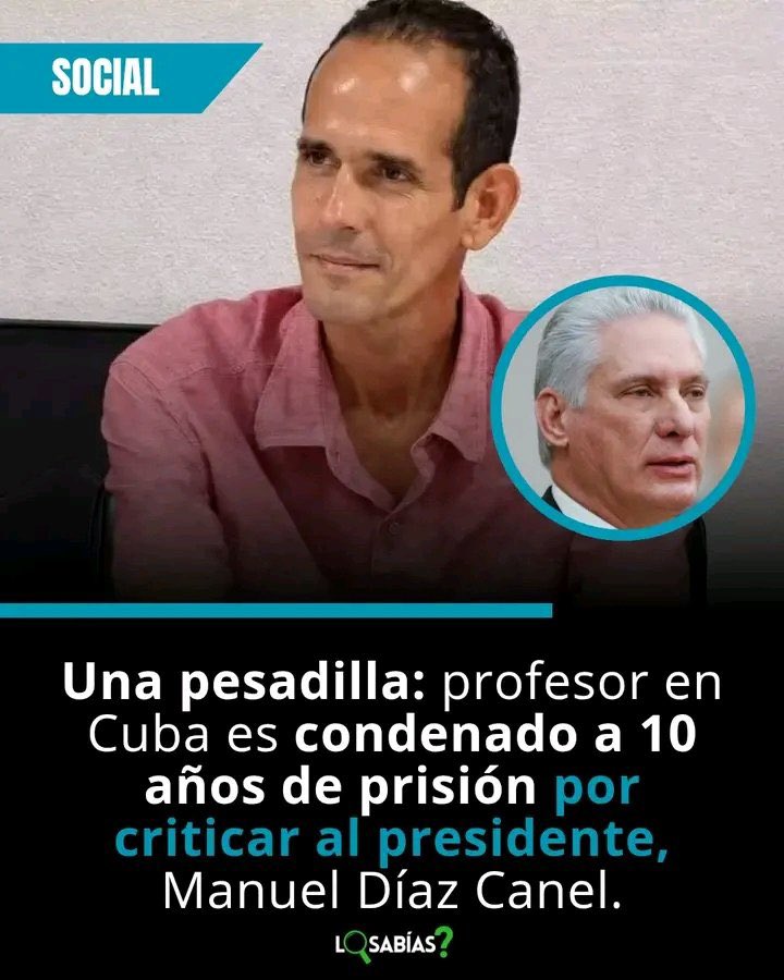 Y aún así nos preguntan por qué apoyamos mano dura contra el régimen. Es la una oportunidad para que gente INOCENTE sea liberada pronto. #FreeEl4tico