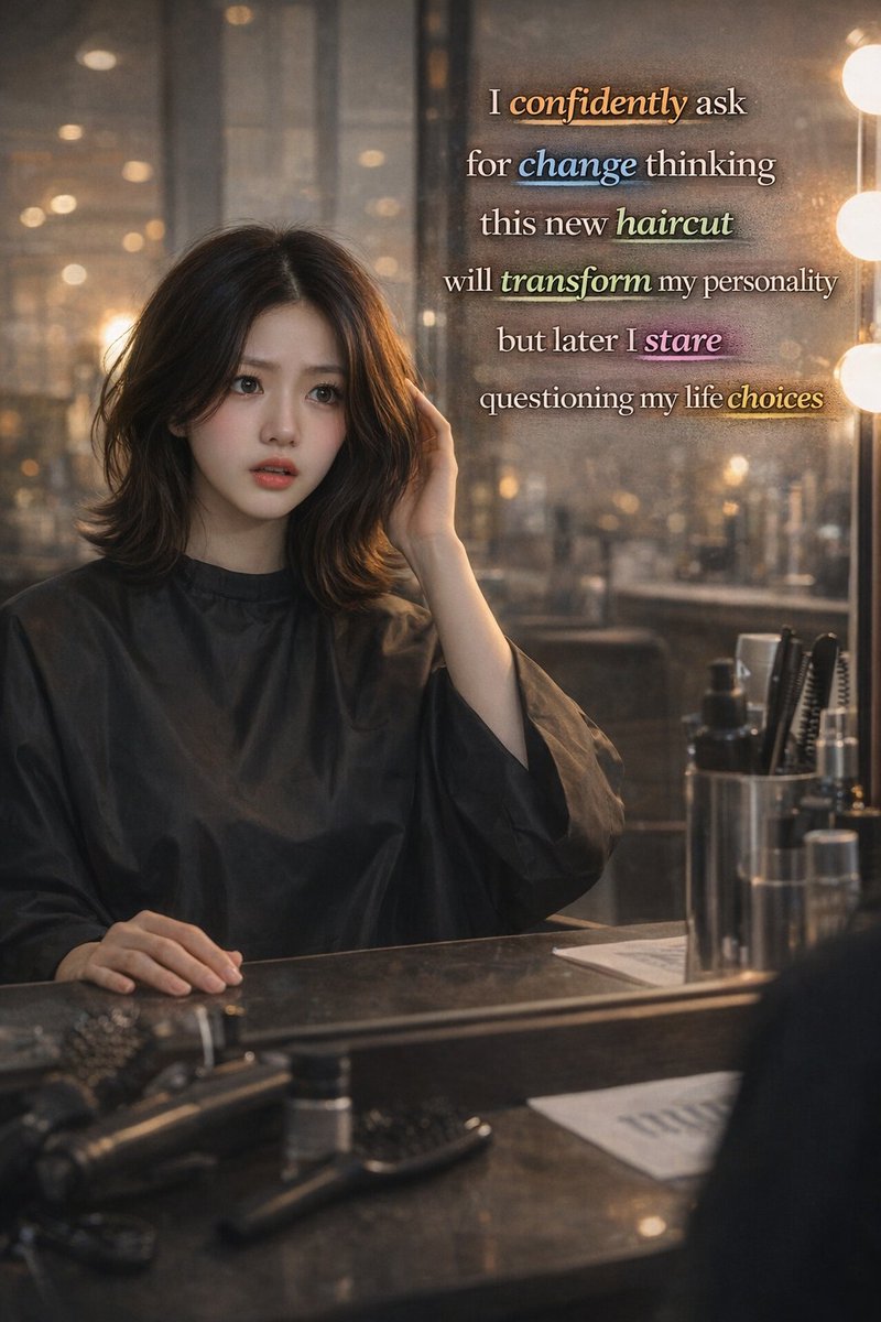 awkward_days's tweet photo. Haircut confidence lasted five minutes 💇‍♀️😂 #HaircutFail #LifeMoments #FunnyPost #Ftolgy https://t.co/TYVTajD6Vg