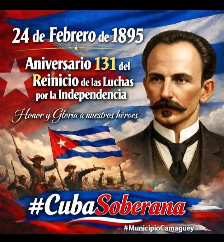 InalvisRamirez's tweet photo. 24 de febrero 1895, Inició de la Guerra necesaria. Grito de Baire, más unidos y victoriosos
@CubaMES 
@PupoArlenys 
@yurisley_valdes https://t.co/P5mqI8ZQx1