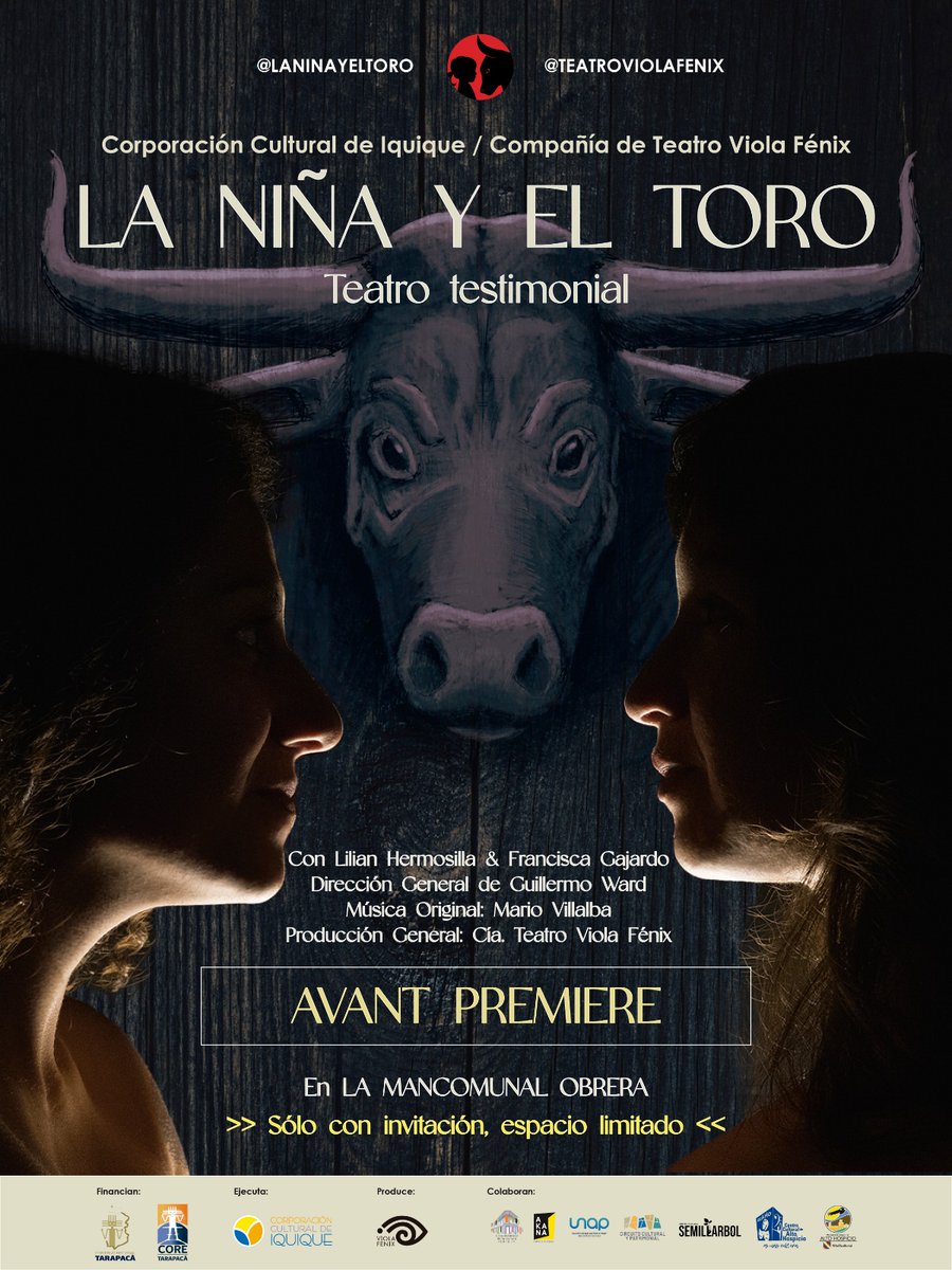 guilward's tweet photo. ¡Ya está acá! Luego de la Avant Premiere, tendremos funciones abiertas a todo público en Sala Veteranos del 79. 20 y 21  de marzo 21:30, por orden de llegada. @jorgesolimano
@HombredeRadio @edicion_cero @ElLongino @radiopaulina @laestrellaiqq @RTC @CulturaIquique @latercera https://t.co/7wSeaOu5OQ