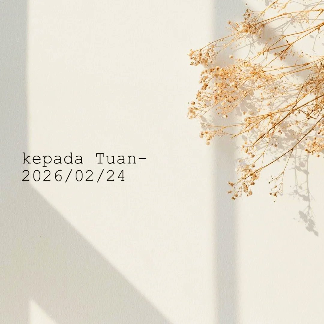 rotijaheee's tweet photo. -kepada Tuan
"Terima kasih atas kupu-kupu lucunya."
📝muse: @ejtheloser - As Mine (dan Tuan)
🏷lema:
https://t.co/kk2hAQs1Lm
(a) layak; patut; sopan (beradab)
tes.mak
(n) kacamata
ku.pu-ku.pu
(merujuk pada butterfly effect)
#writing
#lovestory
#happycore
#letter https://t.co/XNryfbvIYK