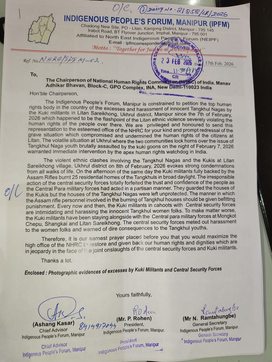 Manipur Through My Eyes tweet media