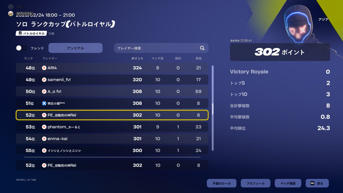 キル全然取れてないけど二桁
＃フォートナイト