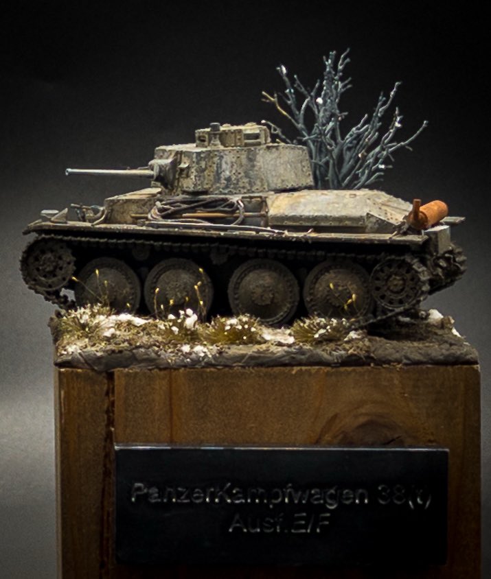 もう既にイベント(静岡AFVの会)に参加済みの作品ですが、タミヤの1/48