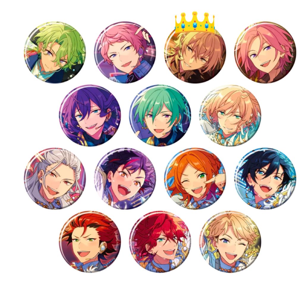 あんスタ コレクション缶バッジ idol Feb 譲渡 交換 譲→日和/宗