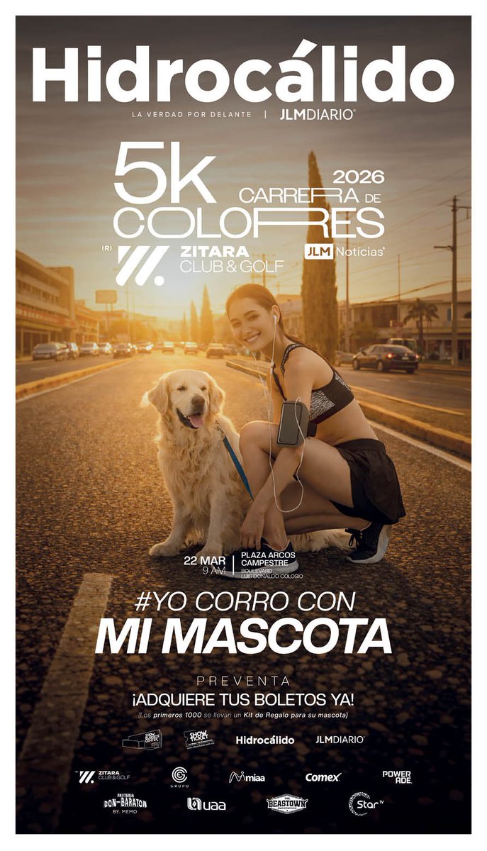 JLMNoticias's tweet photo. Hidrocálido de Aguascalientes, presentando las noticias más importantes locales, nacionales y del mundo.  Hoy en la portada del @hidrocalidod

📌 Carrera de Colores Zitara Club & Golf JLMNoticias: #YoCorro con mi mascota.

📌 Rescatan a cientos de aguascalentenses tras narcobloqueos.

La verdad por delante, solo en el Hidrocálido https://t.co/2lt5zKESuQ 

#Hidrocálido #LaVerdadPorDelante #Periódico #HidrocálidoDigital #Ags #Diario #Noticias #Reporteros #News #AguasDigital #Aguascalientes #Ags #EjemplarPeriódico