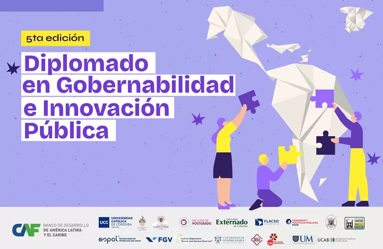 Abrimos la 5° edición del Diplomado en Gobernabilidad e Innovación Pública.

Organizado por CAF junto a 19 universidades de 22 países de América Latina, el Caribe y España, el programa fortalece capacidades en gestión pública, innovación y liderazgo con enfoque en clima,