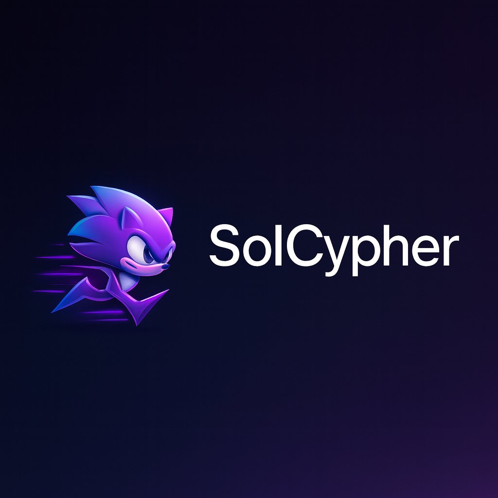For the new Degen tired of getting rekt solo 

New to Solana trenches? You're probably sniping rugs, missing entries, or copying slow calls.
Cypher fixes that shit.

It's currently the fastest Telegram bot for Solana trading — snipes, auto-buys, copy-trade alpha callers, and now