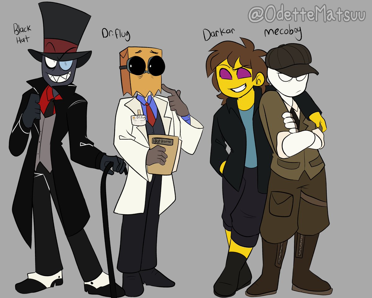 I did some mexican toons/characters which are possibly in Myth Of The Machine 
#MOTM #mythofthemachine