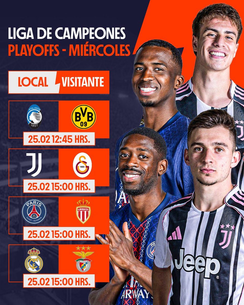 ¡LA VUELTA DE LOS PLAYOFFS! 🏆

Prepárate, porque se vienen dos días de puro fútbol. Los Playoffs continúan este martes y miércoles con cruces que prometen goles y emociones fuertes.

¿Cuál es el duelo más atractivo de esta jornada? 

Juega aquí 👉 ec.betano.com/sport/futbol/c…