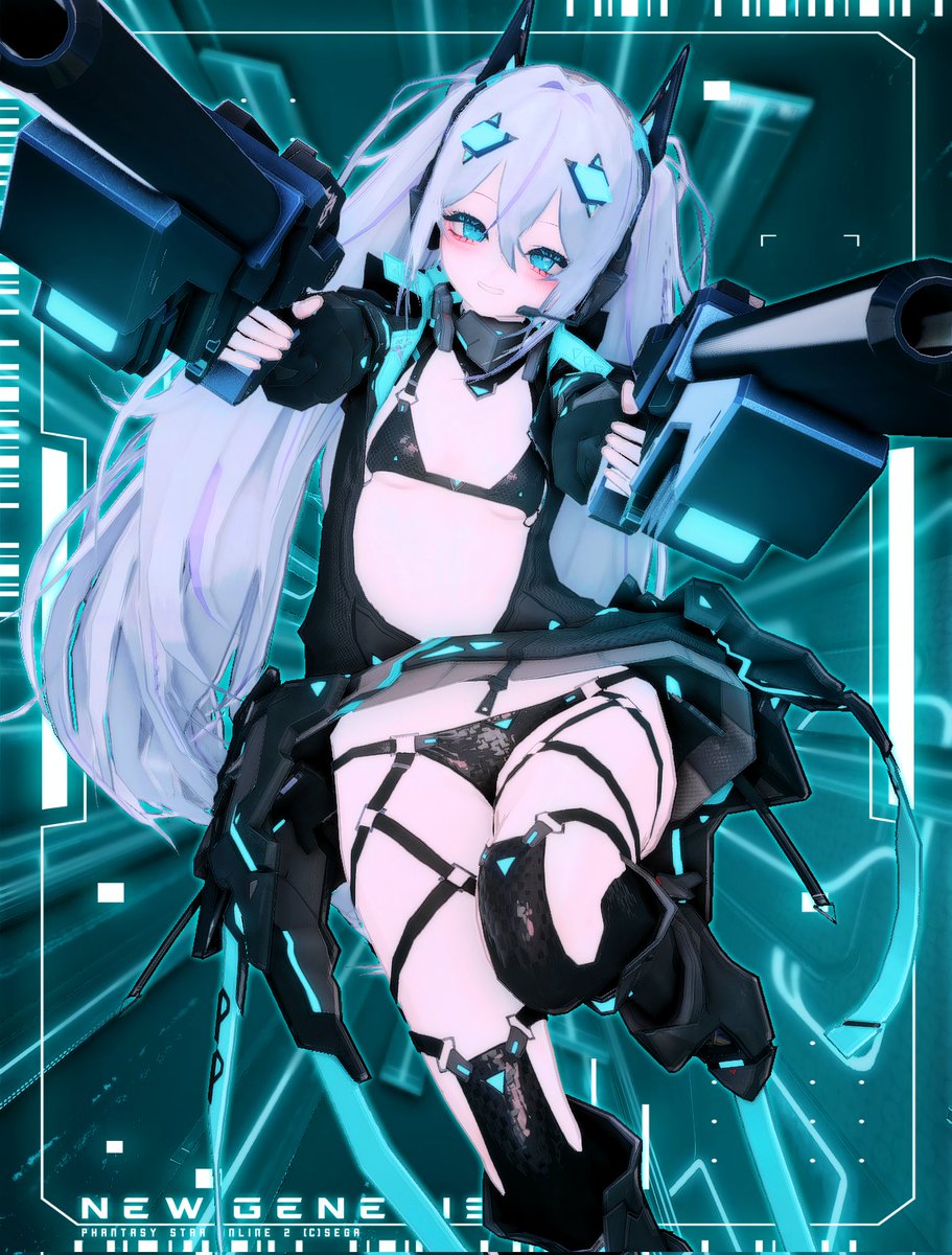 #メンテの日じゃないけどssを貼る 
#PSO2NGS_SS
放送お疲れ様～
ドラゴンのスク楽しみ！