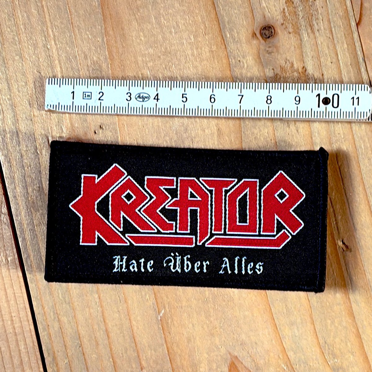 hammerbund's tweet photo. Kreator - Hate Über Alles Patch

woven patch

10$ incl. worldwide shipping

#Kreator #ThrashMetal #Monero https://t.co/VtikgZjRmx