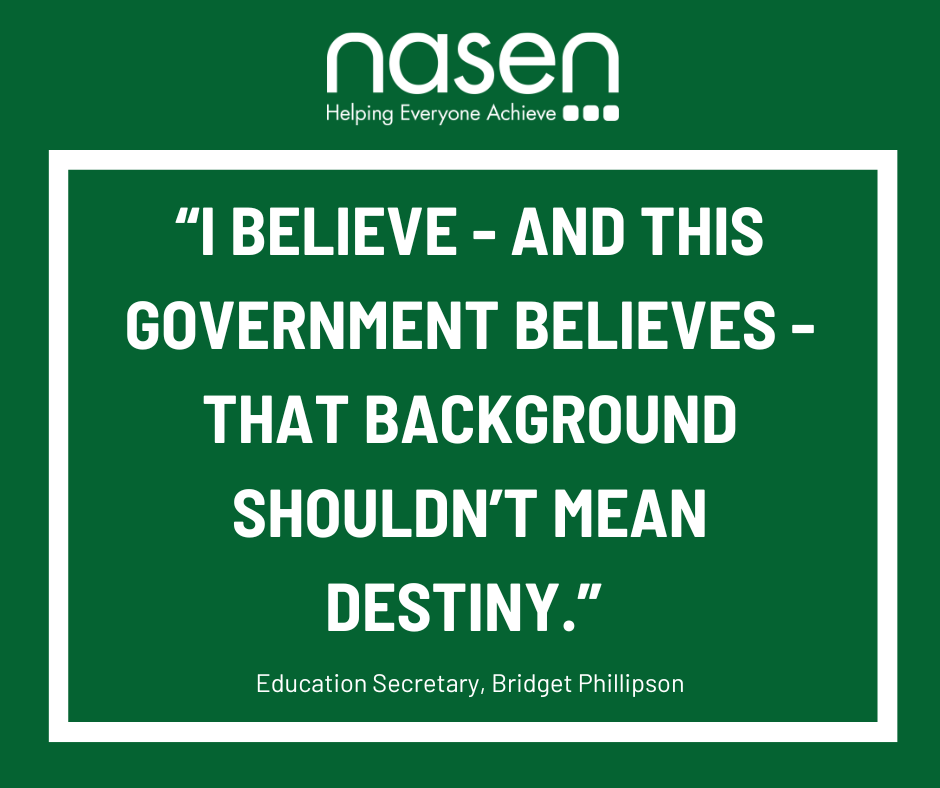nasen_org's tweet photo. 📣 #News

Over a million children with SEND are set to gain a new legal entitlement to school support plans.

EHCPs will be retained and strengthened for children with more complex needs, alongside new Individual Support Plans (ISPs).

Key changes ahead for the SEND system. #SEND

Read more: https://t.co/gpj0zBnvTu