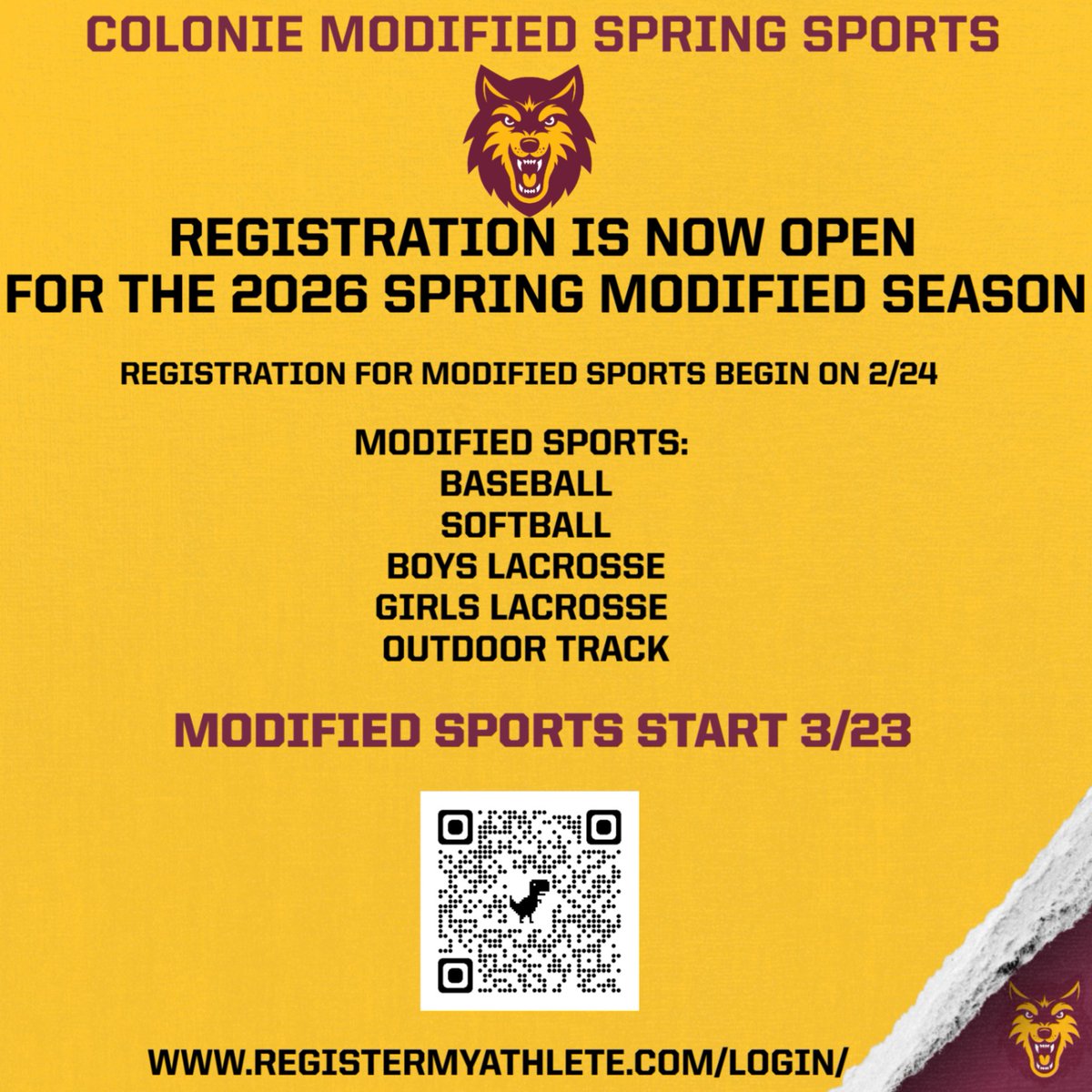 Colonie Athletics tweet media