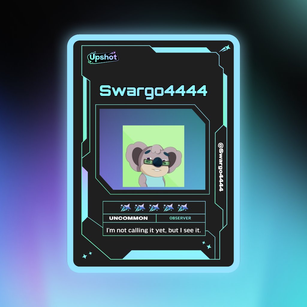 Just ripped my Predictor Card!

Ready to claim instant cash prizes, free packs and more.

Welcome to Prediction Play on <a href="/upshot_cards/">Upshot</a>

Your turn
beta.upshot.cards/?code=f2a8a330

(PASTE IMAGE HERE)