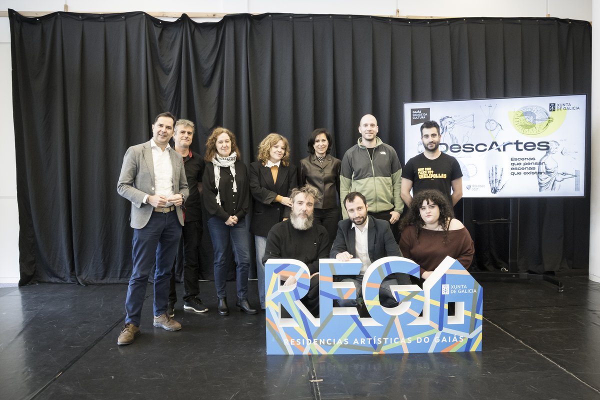 CidadedaCultura's tweet photo. 🎭 Poñemos en marcha 2 novos programas de apoio á creación e formación nas artes escénicas no Gaiás con Agadic e o Centro Dramático Galego: 

#DescArtes e #Enforma chegan para dar apoio ao talento, tecer redes internacionais e fortalecer as capacidades do sector

🔵@CulturaXunta https://t.co/1gtYoiB2Nl