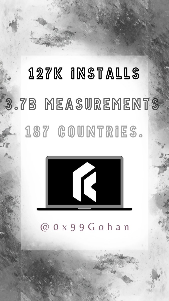 Quick flag, keeping it straight 👀

Tbh, <a href="/roam_network/">Roam Network 🌐</a> is building the real infra here

▸ Crowdsourced map of signal quality + dead zones
▸ Data used by telcos, drones, autonomous systems
▸ 127K installs, 3.7B+ measurements
▸ Zero token incentives so far

ngl, that organic